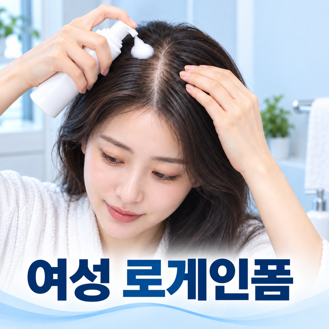 여성용 로게인폼 사용 방법과 바르는 주기