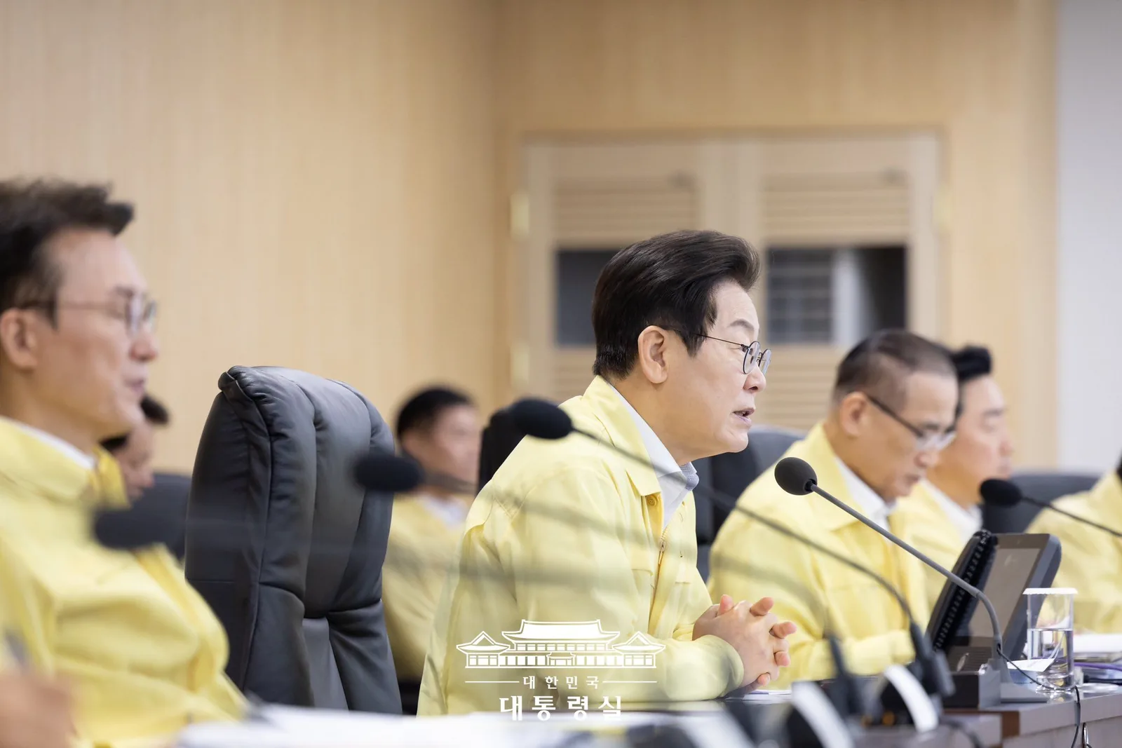 을지국무회의 발언 장면(대통령실 사진)