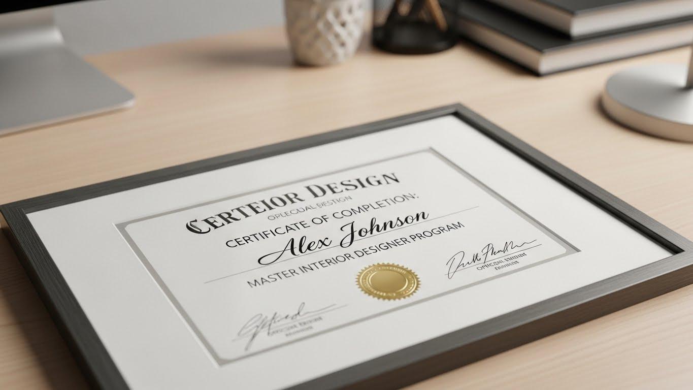 인테리어 자격증