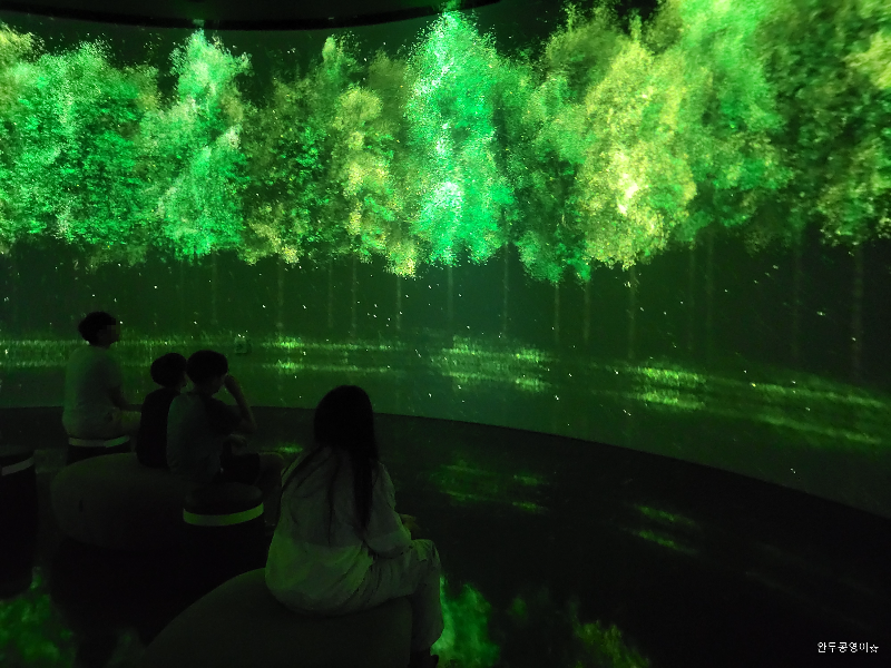 시화나래휴게소 워터박물관 서클영상관 영상