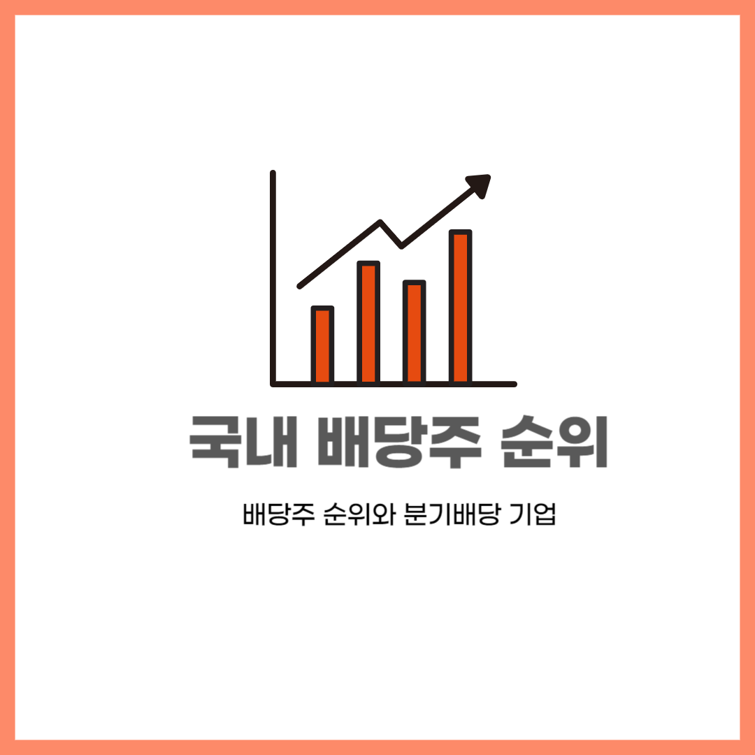 국내 배당주, 분기배당 기업