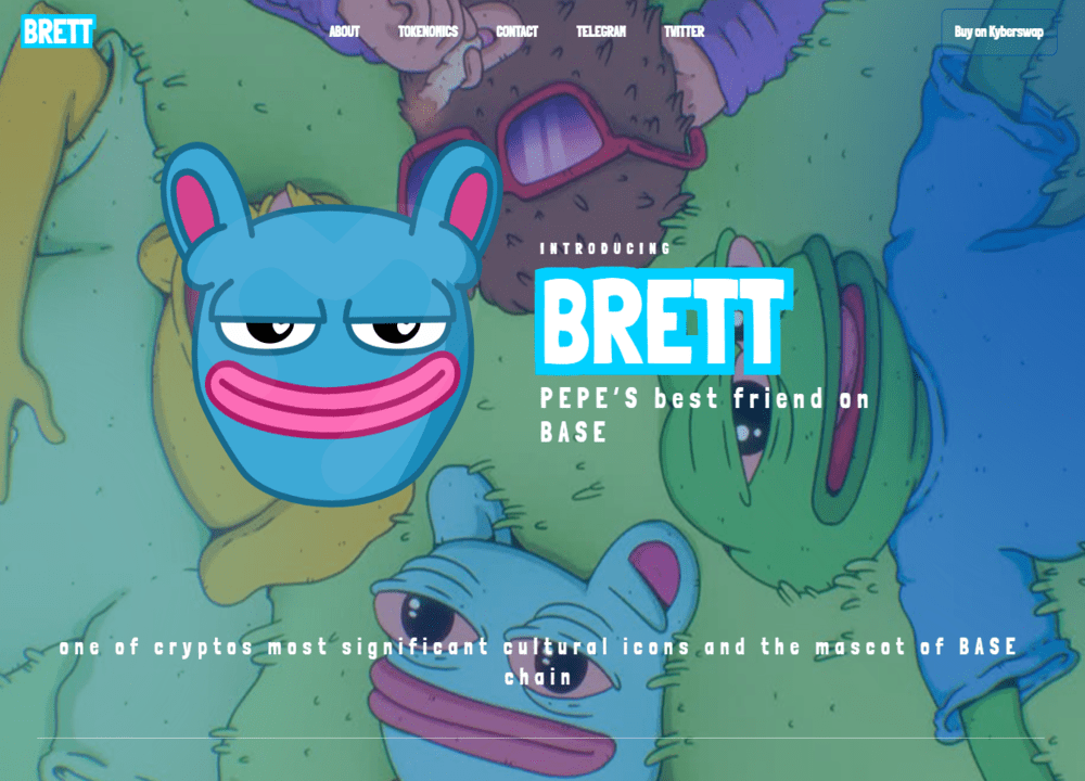 베이스체인 밈코인 '브렛 BRETT' 코인이란?