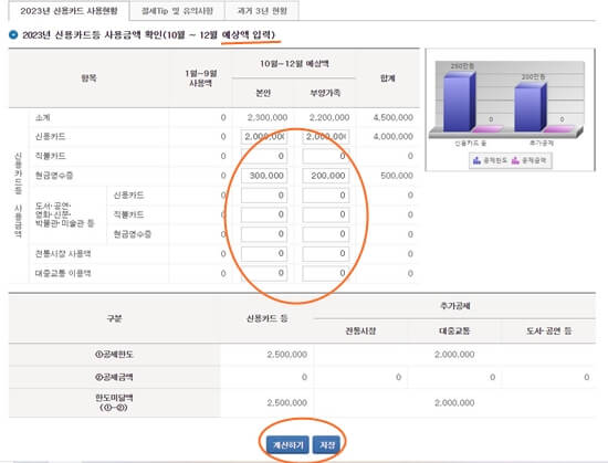 홈택스 연말 정산 미리 보기