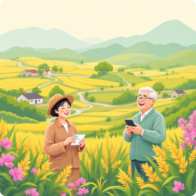 순창군 농어촌 기본소득 이미지