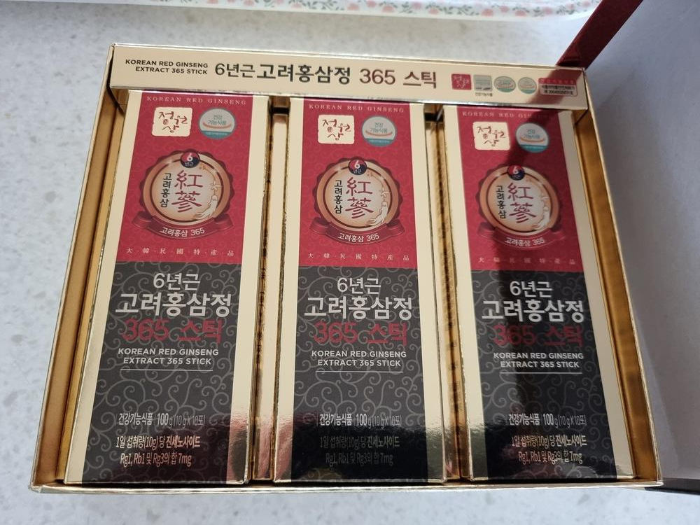 장원삼 고려홍삼정 365스틱 내돈내산 후기