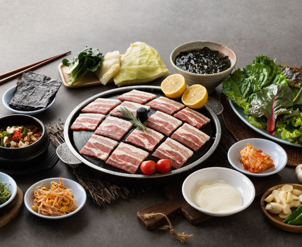 찜쌈밥 육류