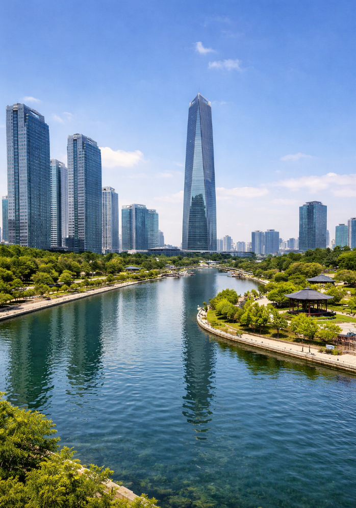 인천 송도의 대표 사진 중 하나