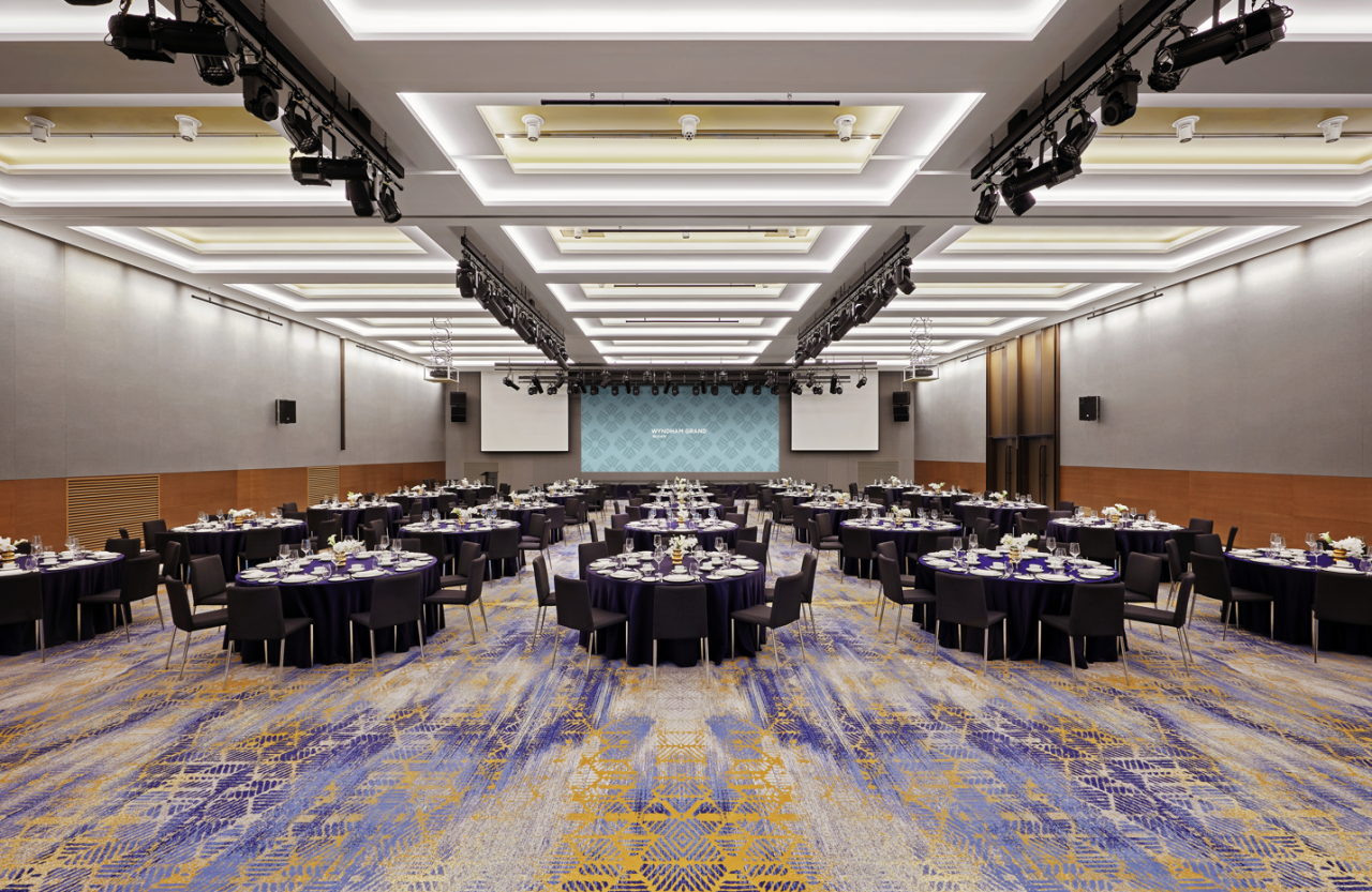 윈덤그랜드 부산 호텔 연회장