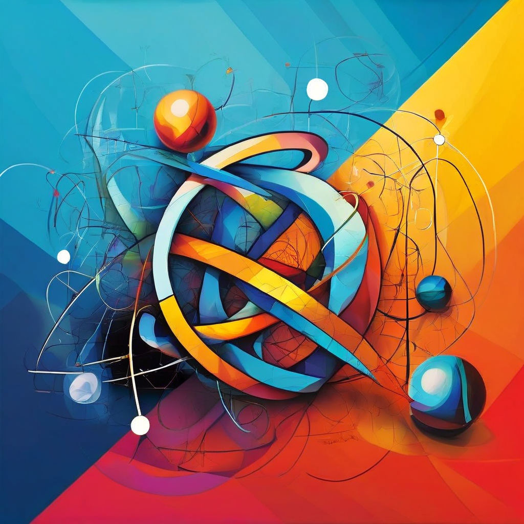 꼬인 실타래 이미지