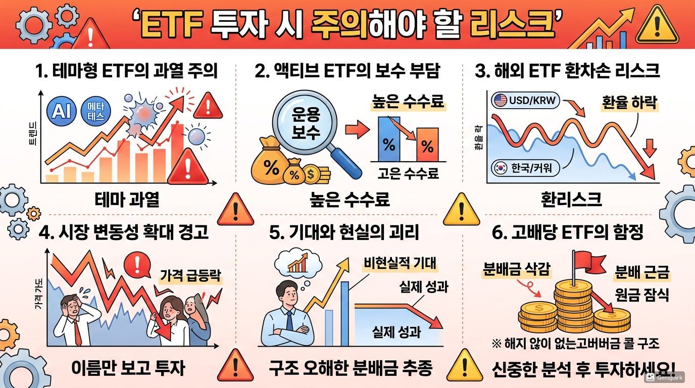 ETF 투자 시 주의해야 할 리스크