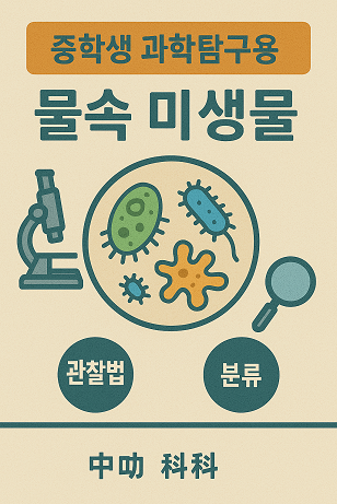 중학생 과학탐구용 물속 미생물 자료 관련사진