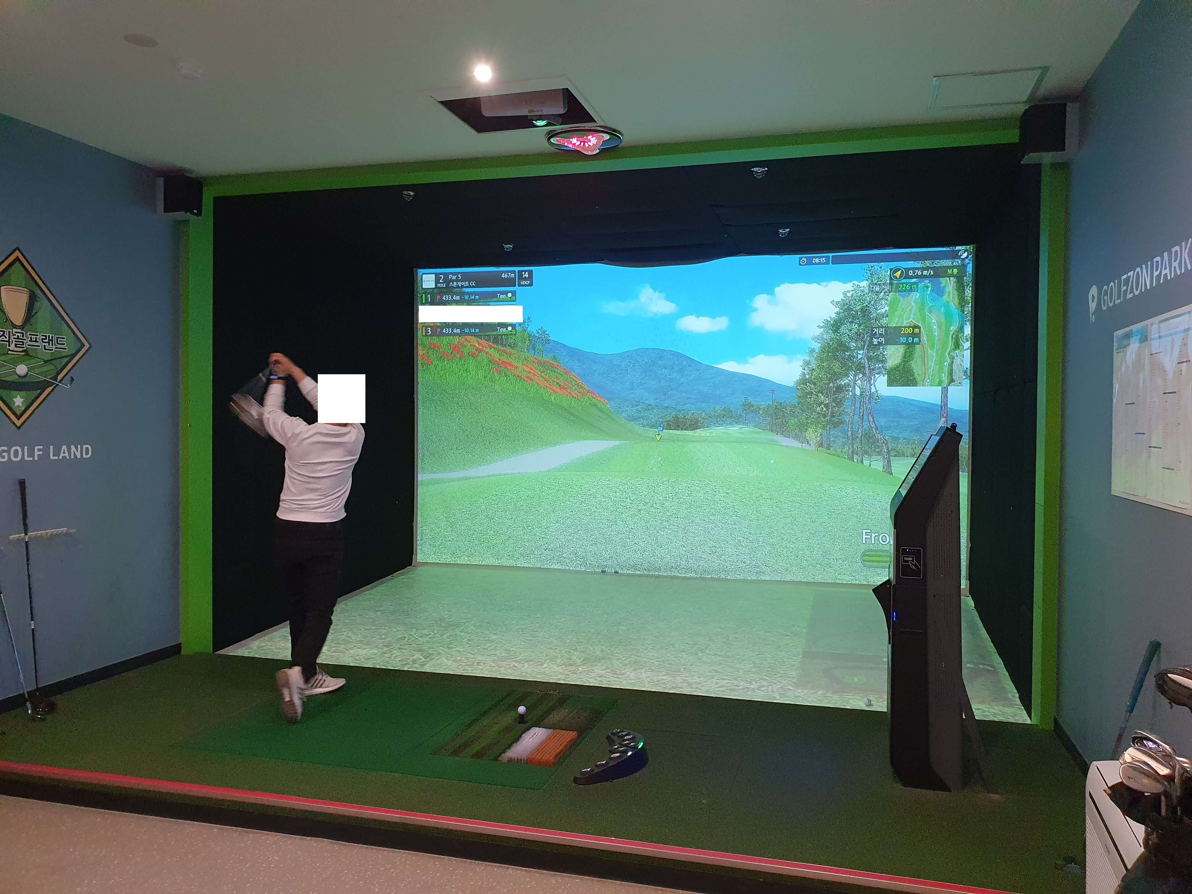 사직동(거제동) 스크린골프 골프존파크 사직골프랜드점-게임 중