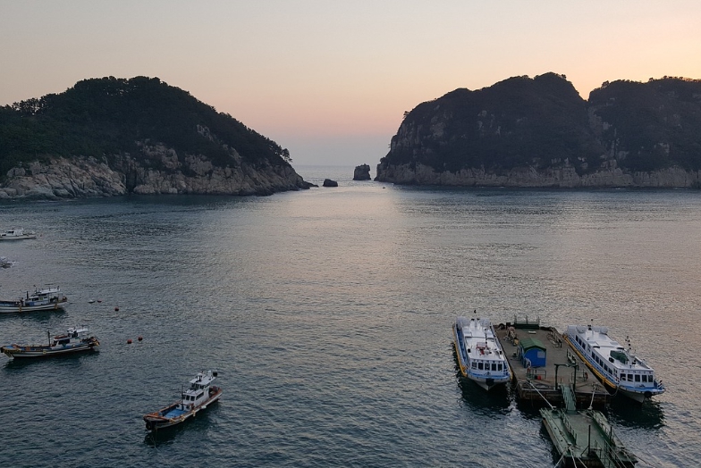 거제도 바다모습 사진