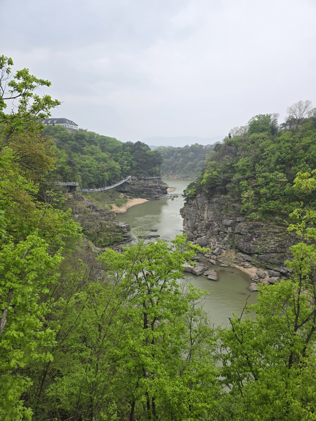 한탄강 주상절리 이미지
