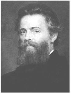 허먼 멜빌 상반신 사진