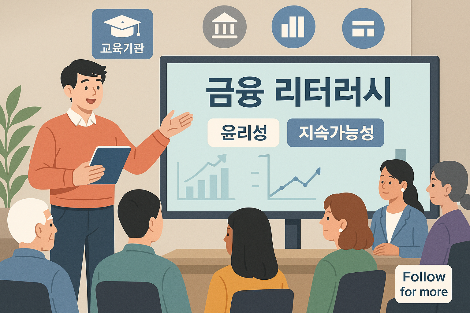 "결론: 아시아 핀플루언서 산업의 미래 전망"에 대한 이미지입니다.