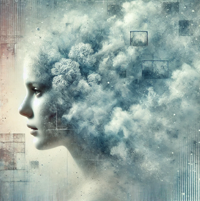 치매를 표현한 이미지