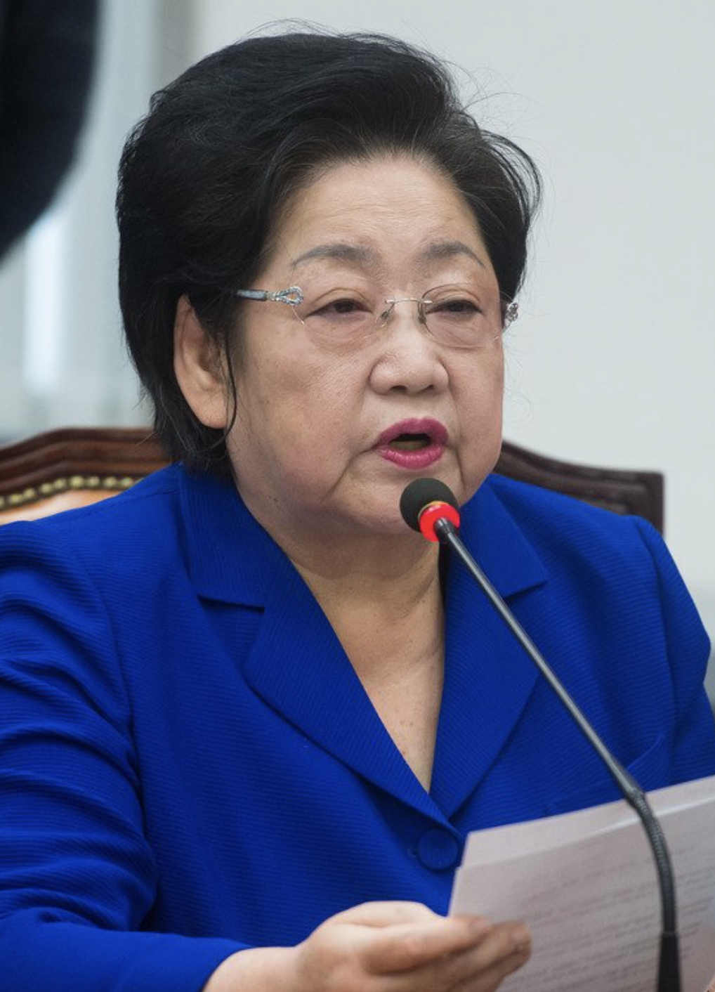 김을동 논란