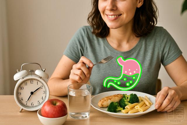 역류성식도염 자가치료 규칙적 식사