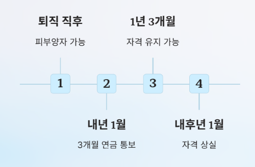 퇴직후 1년간 건보료 0원? 피부양자 조건!