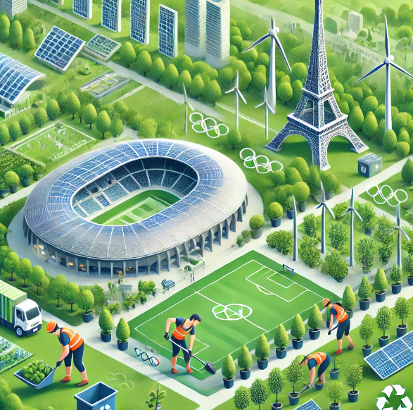 2024파리올림픽 지속가능한 미래를 향한 약속