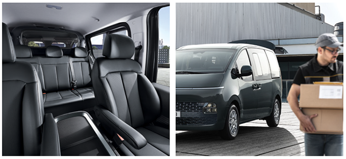 스타리아 5인승 시트