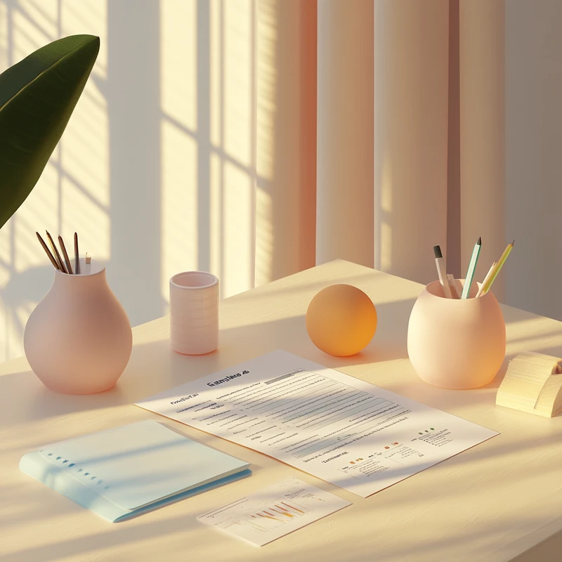 2025년 국내상장 연금 ETF 수익률과 운용보수 비교표가 책상 위에 놓인 장면, ETF 수익률, 연금투자, 수수료 비교, 투자분석, 정보 제공 느낌 강조