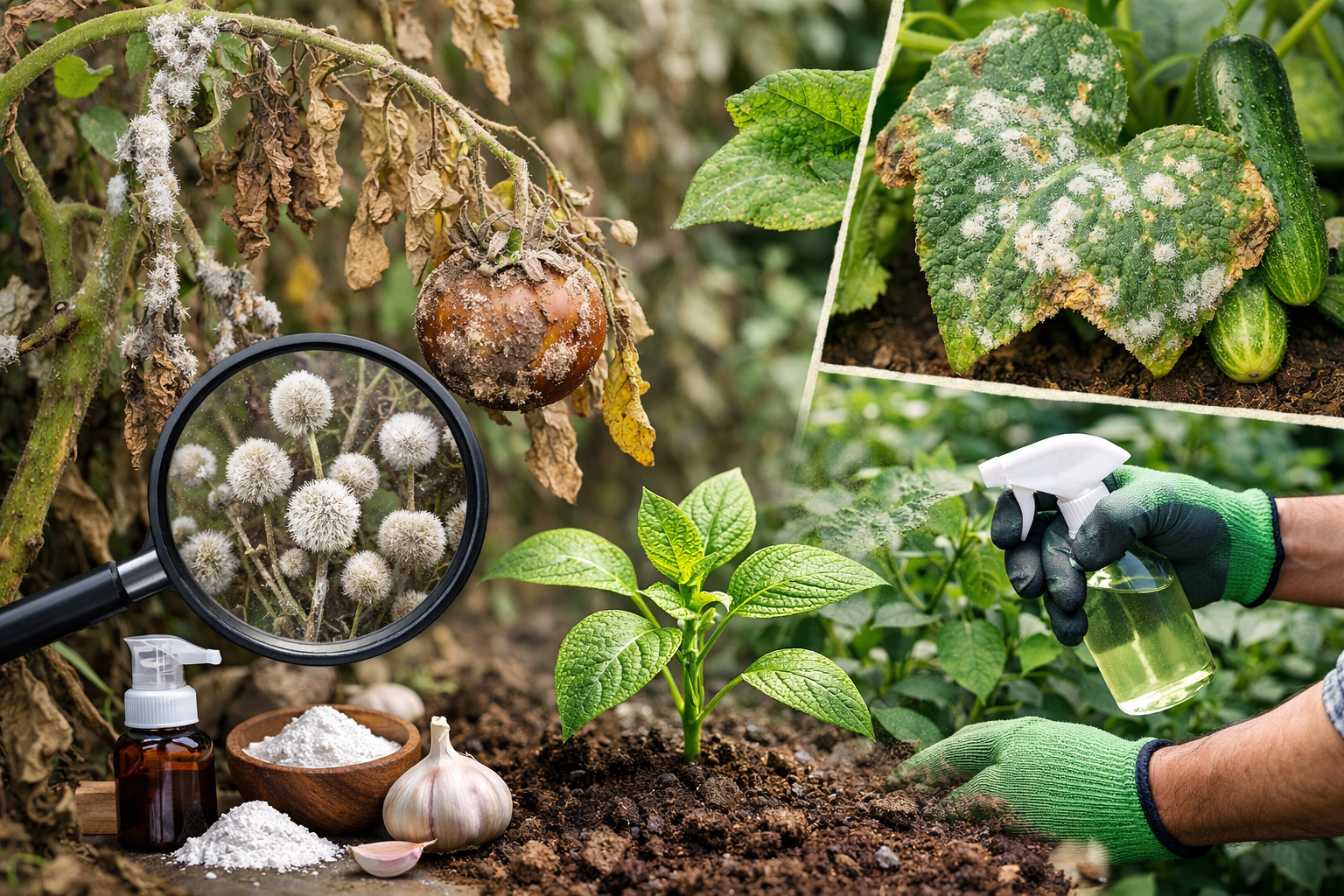 식물 곰팡이병 원인과 해결법