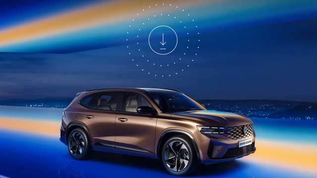 뉴 르노 그랑 콜레우스 openR 파노라마 스크린 무선 소프트웨어 업데이트