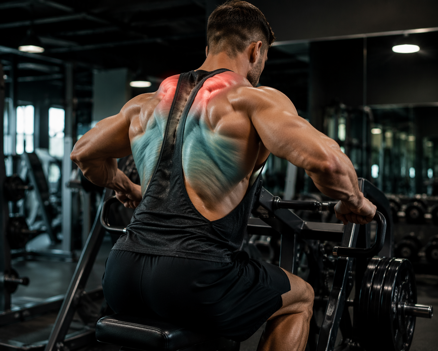 티바 로우는 “광배 운동”이 아니라 “승모 운동”이 되는가