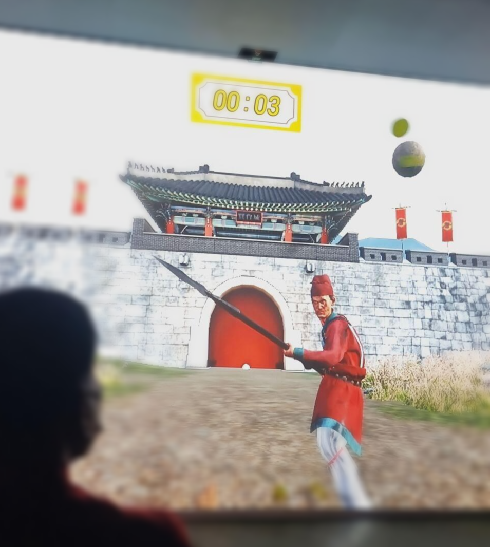 경주엑스포대공원 내부 남녀노소 즐기는 게임