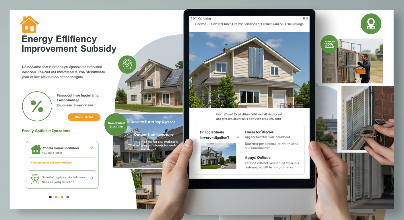 에너지효율개선지원금 : 독일캐나다제도비교, 프로젝트, 로드맵