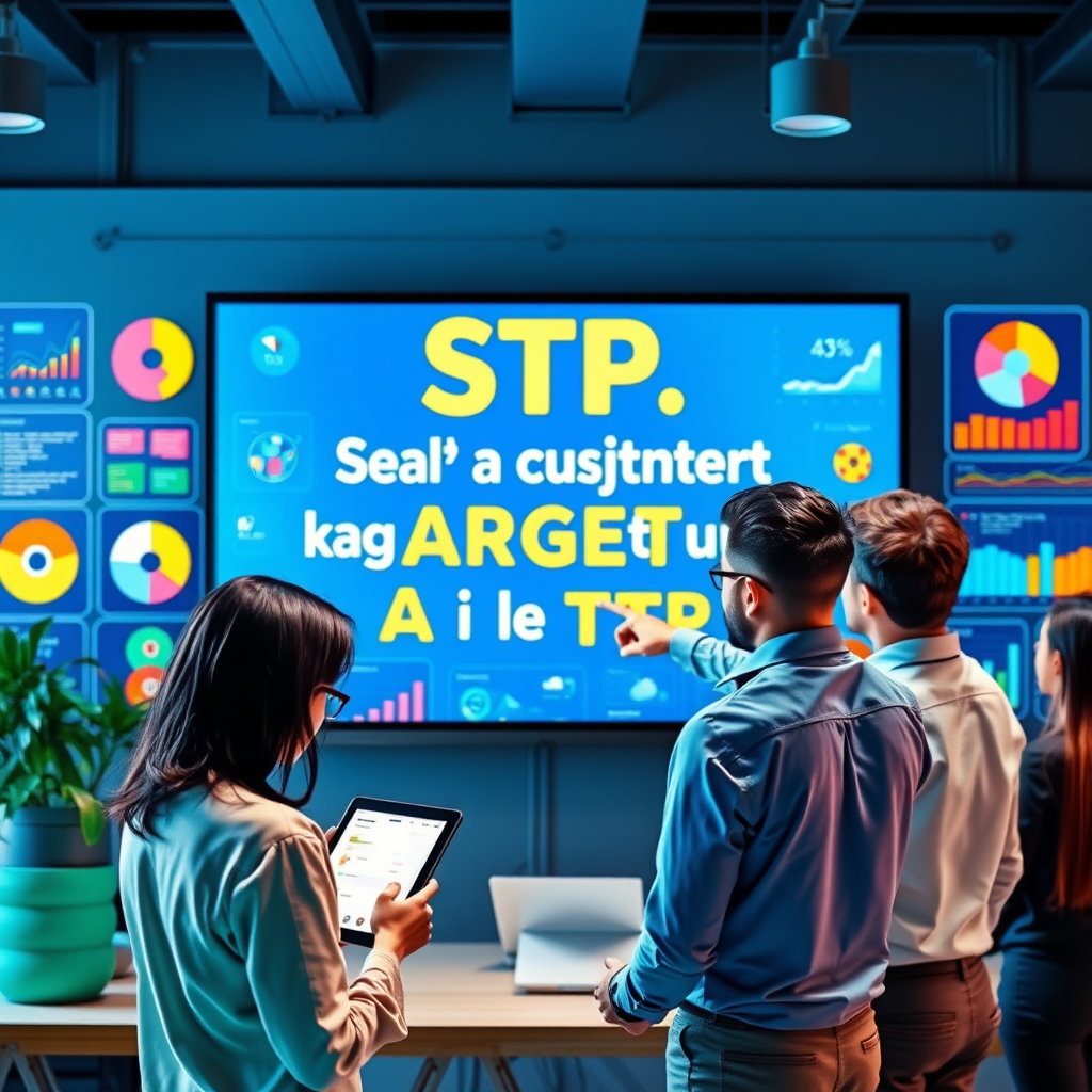 STP 전략: 디지털 마케팅 타겟 고객 세분화와 포지셔닝