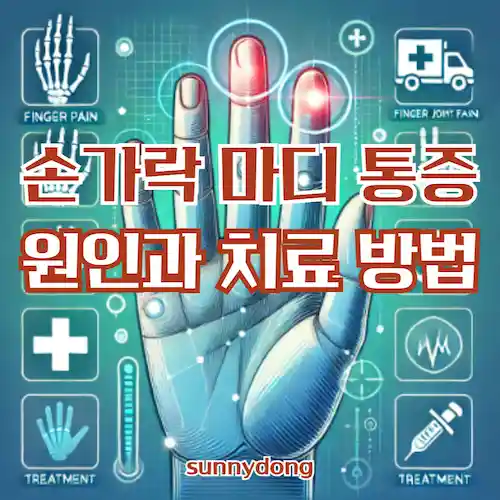 손가락 마디 통증 원인과 치료 방법 총정리