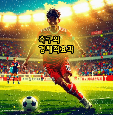 축구 팬덤의 경제적 역할 관련 이미지