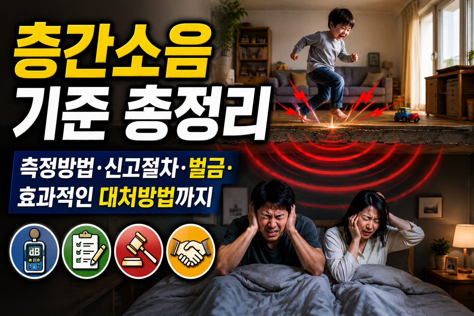 층간소음 기준 총정리｜측정방법&middot;신고절차&middot;벌금&middot;효과적인 대처방법까지 관련 사진