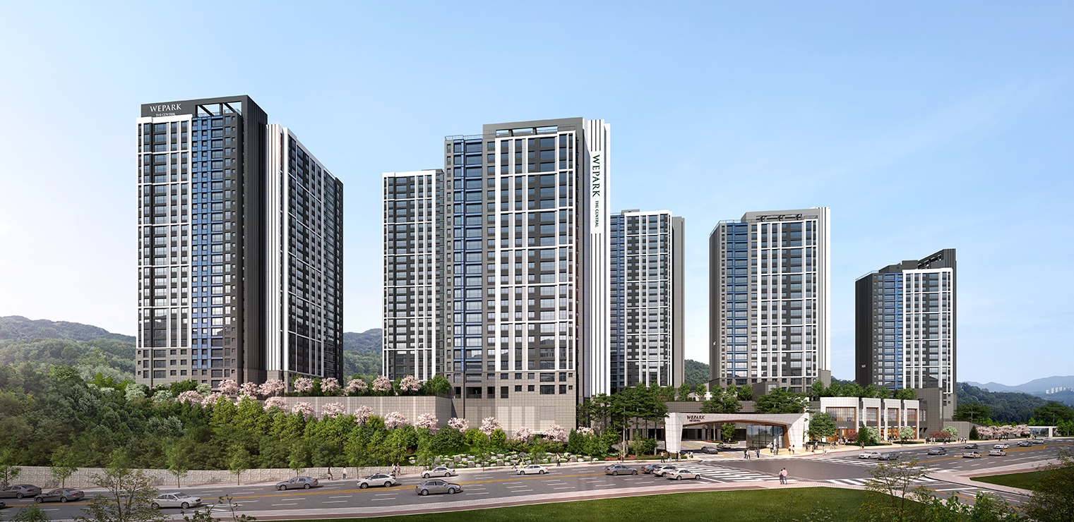 위파크 더 센트럴 전경