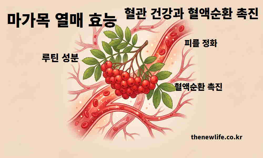 마가목열매 효능 혈관 건강 혈액순환 촉진