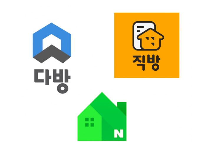 직방&amp;#44; 다방&amp;#44; 네이버 부동산