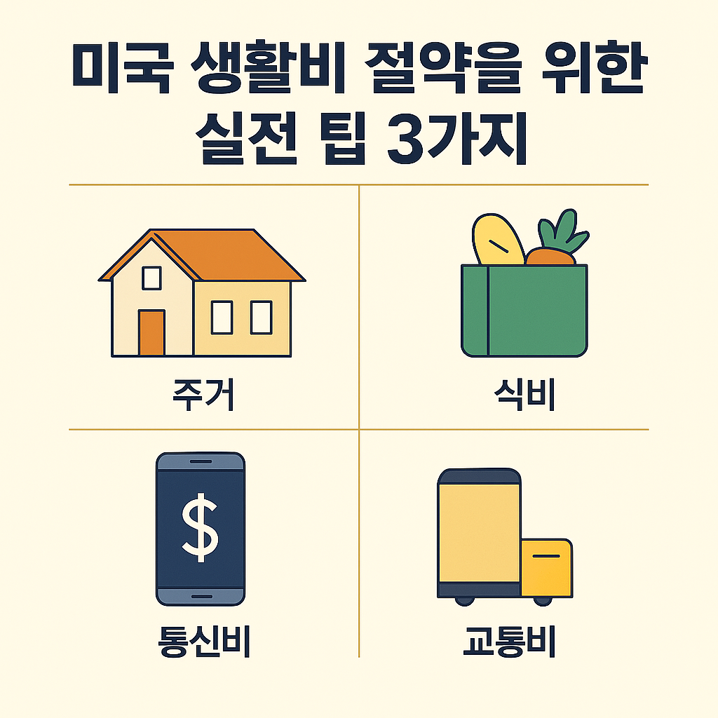 미국 생활비 절약을 위한 실전 팁 3가지