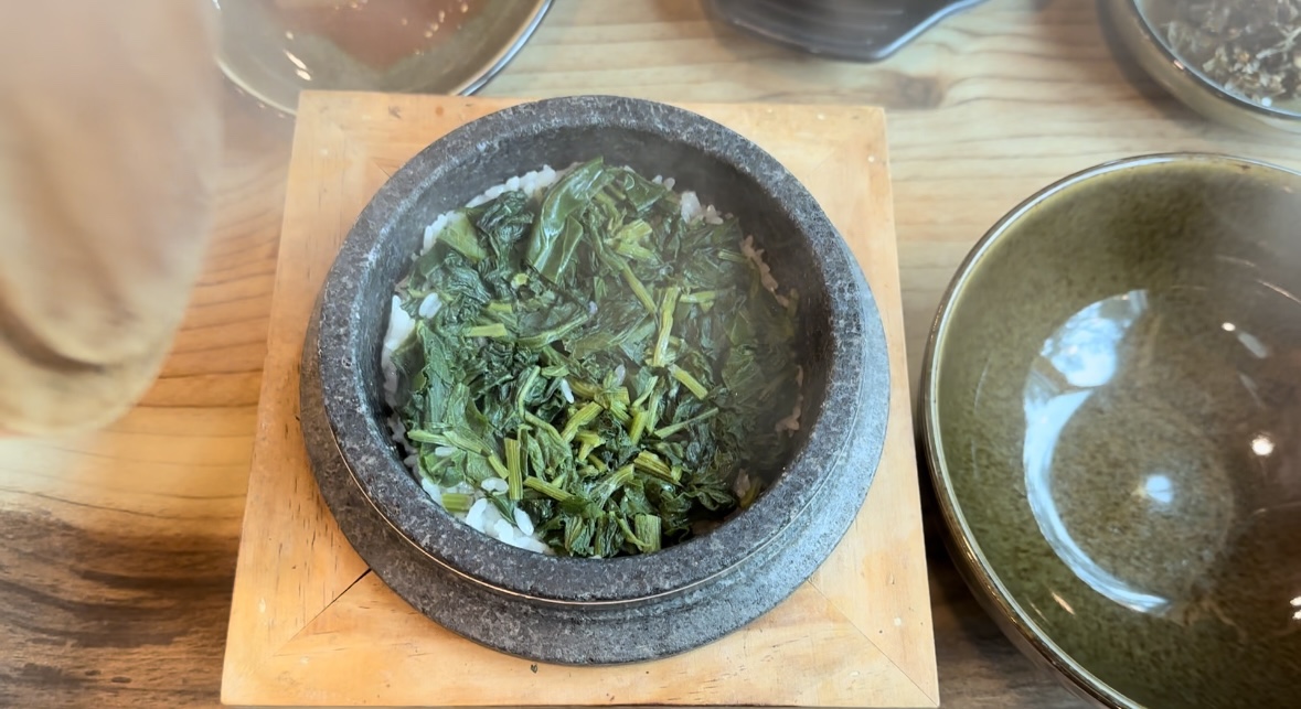 곤드레돌솥밥-밥