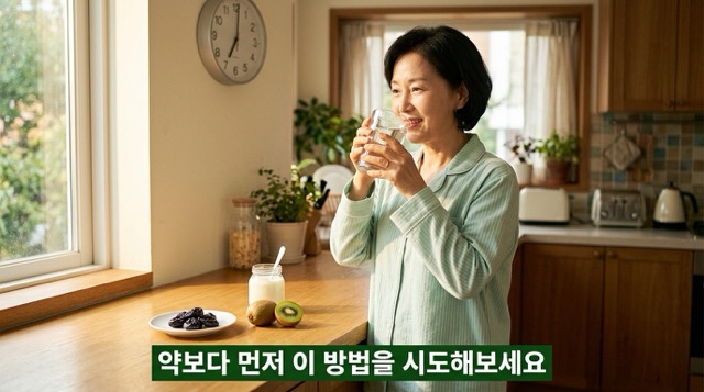 변비약 없이 해결 공복 물 음식 운동 생활습관 방법