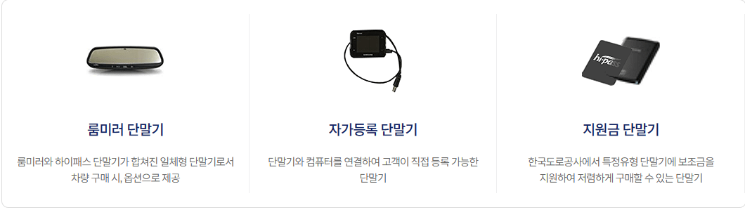 하이패스 단말기 등록방법 사진