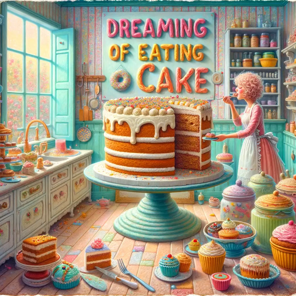 케익 먹는 꿈 해몽 해석