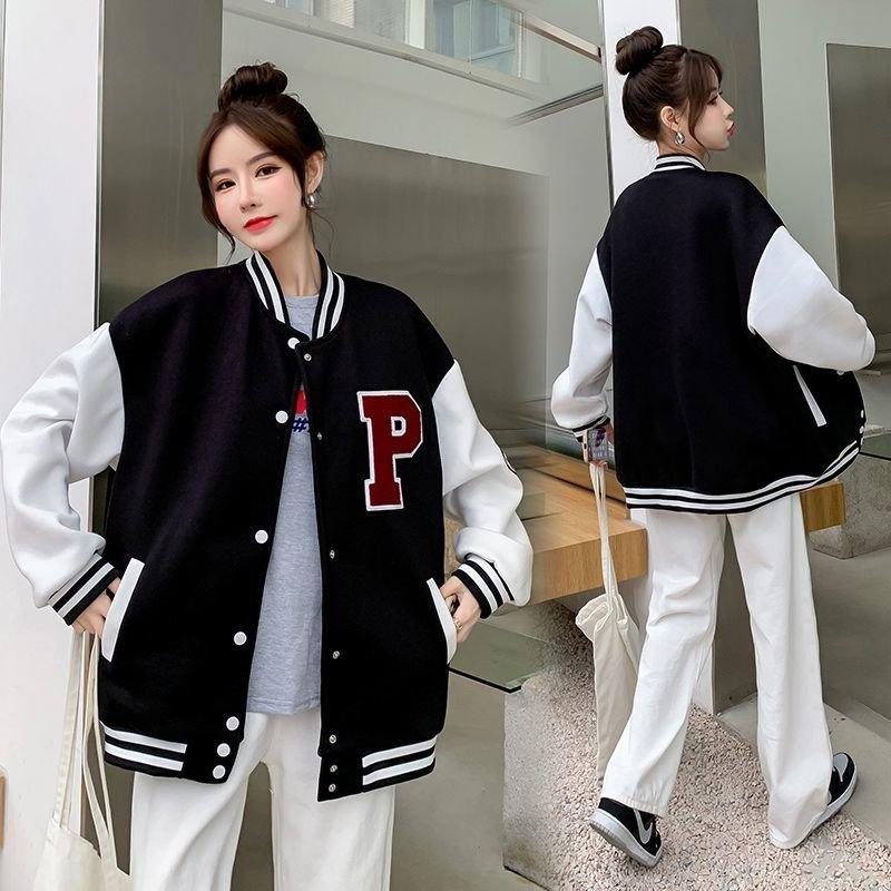 캐주얼 봄 여성 야구 점퍼 JY10
