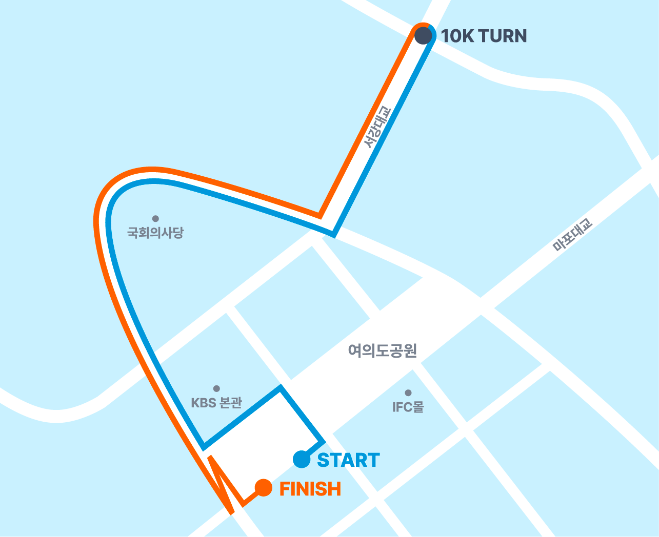 2025 무한도전 마라톤 코스 지도