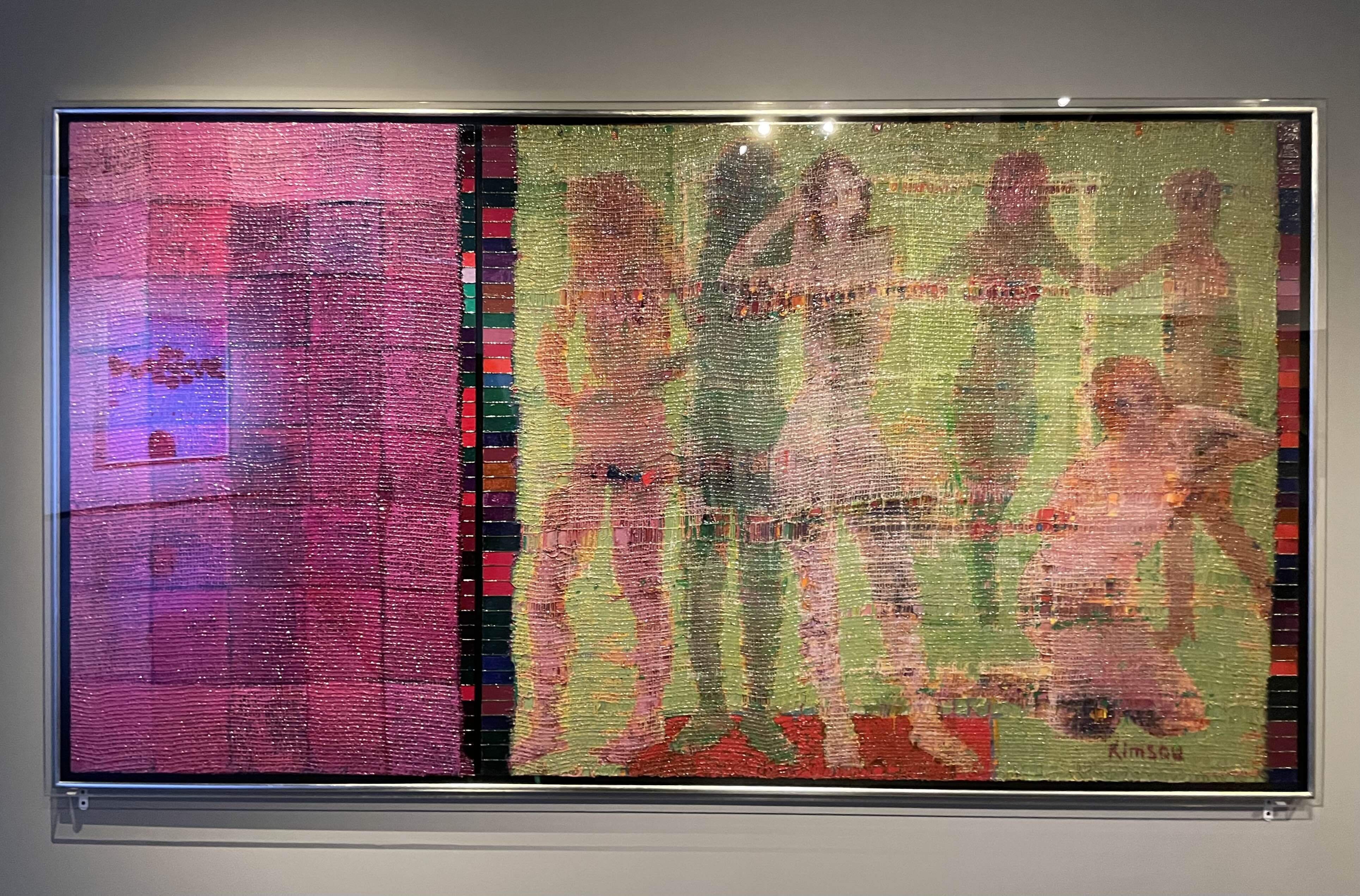 김흥수-여인들 (1986, 캔버스에 유채와 혼합재료)