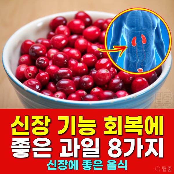 신장에 좋은 음식,신장 기능 저하에 좋은 과일