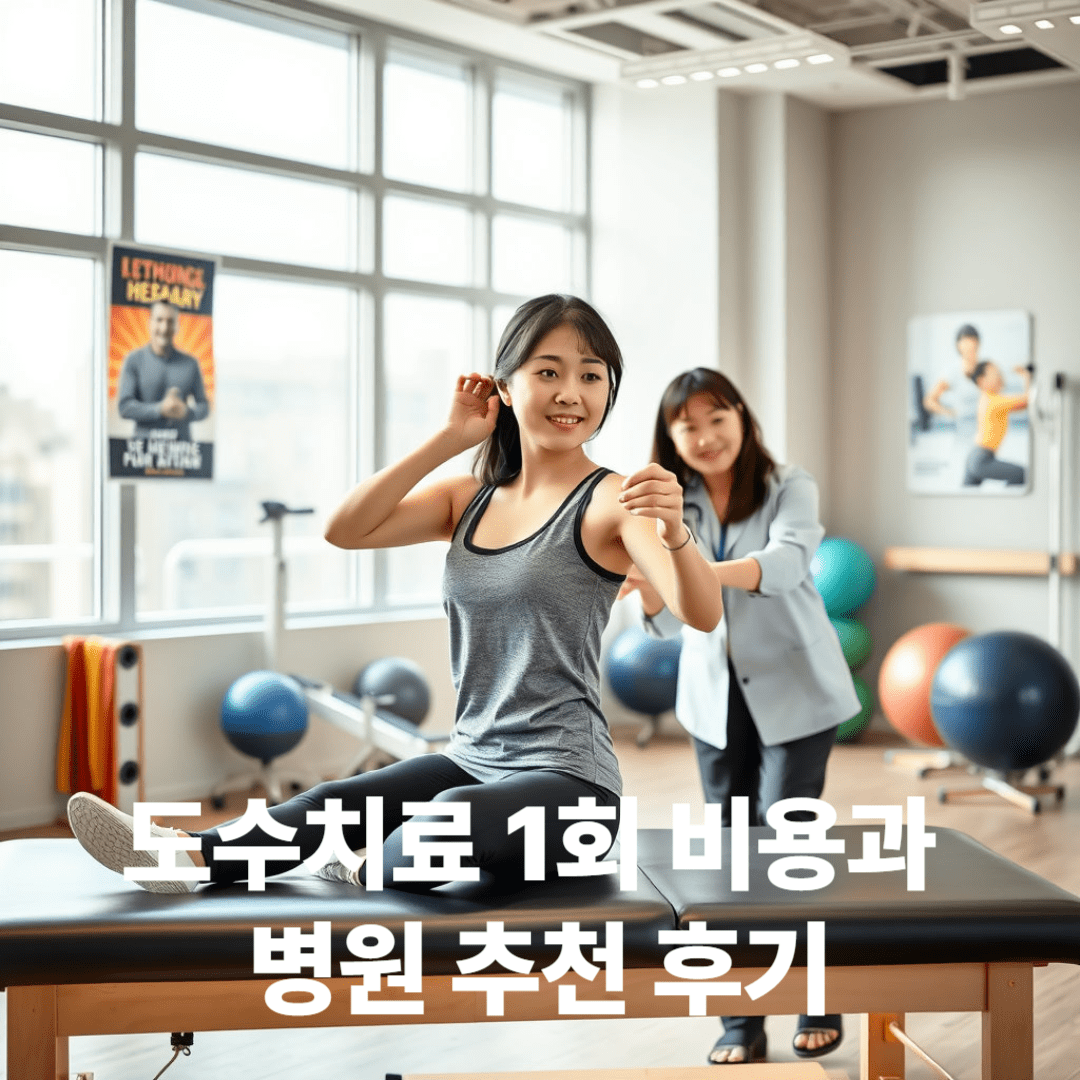 도수치료 1회 비용과 병원 추천 후기