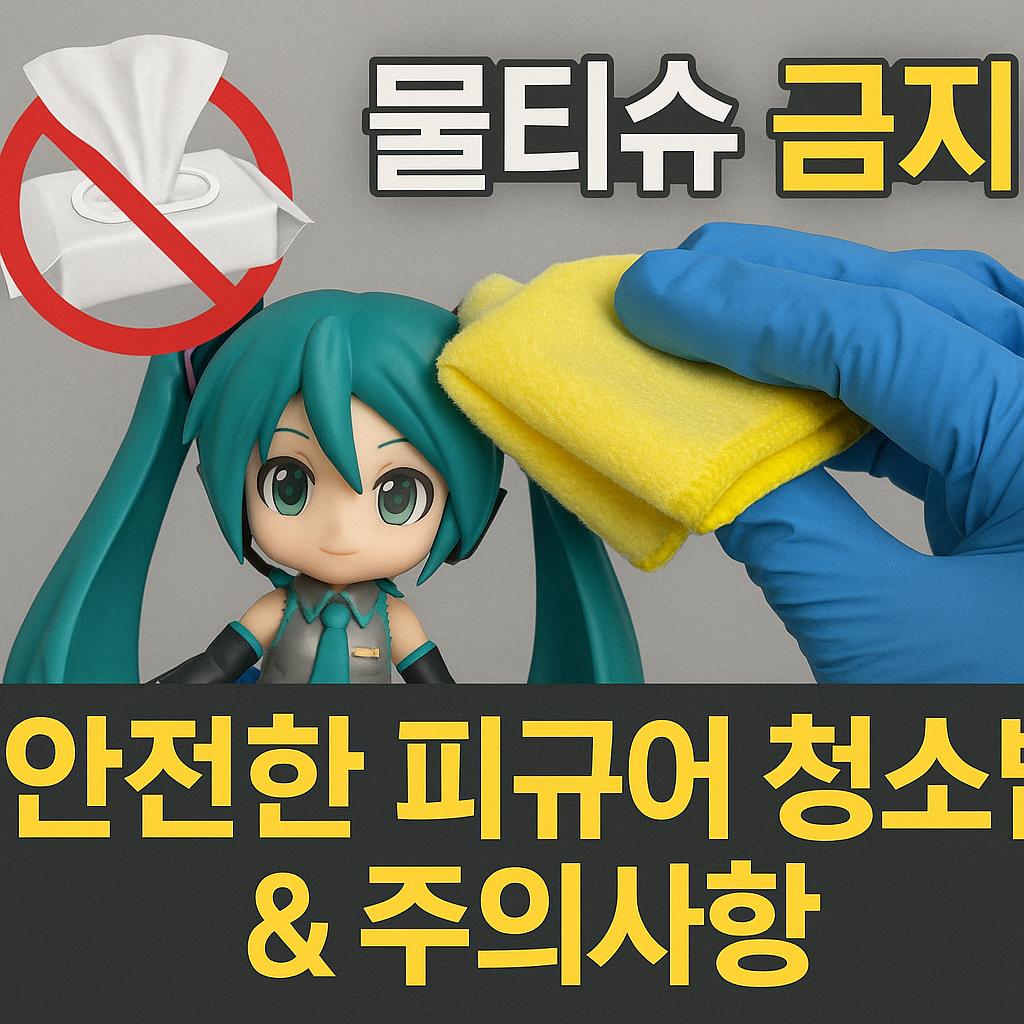 피규어 청소법
